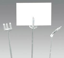 18&quot; CLEAR CARD PICK PACK OF 500