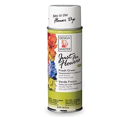 FRESH GREEN FLORAL DYE