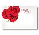 ENCL CARD ILY ROSES