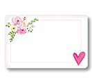 ENCL CARD JUST LOVELY ROSES AND HEART