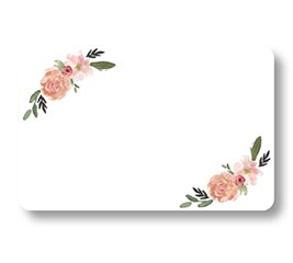Coventry Garden Flowers Enclosure Card #63 2 1//2/" X 4 1//2/" Gift Supply 50 Pack