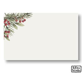 ENCL CARD CHRISTMAS CARDINAL NO MESSAGE