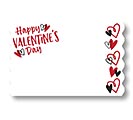 ENCL CARD HVD LOVE STRUCK HEARTS PK/50