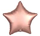 19&quot; SOLID SATIN LUX ROSE COPPER STAR