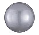 16&quot; SOLID SILVER ORBZ BALLOON