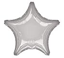 Related Product Image for 19&quot; METALLIC SILVER STAR SHAPE 