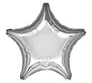 Related Product Image for 9&quot; INFLATED SOL METALLIC SILVER STAR 