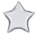 20&quot;SILVER STAR SHAPE