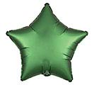 19&quot;SOLID EMERALD SATIN LUXE STAR BALLOON