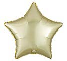 19&quot;SOLID PASTEL YELLOW SATIN LUXE STAR