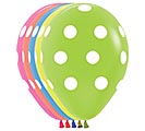 Customers also bought 11&quot; SEMPERTEX POLKA DOTS NEON ASSORTMENT product image 