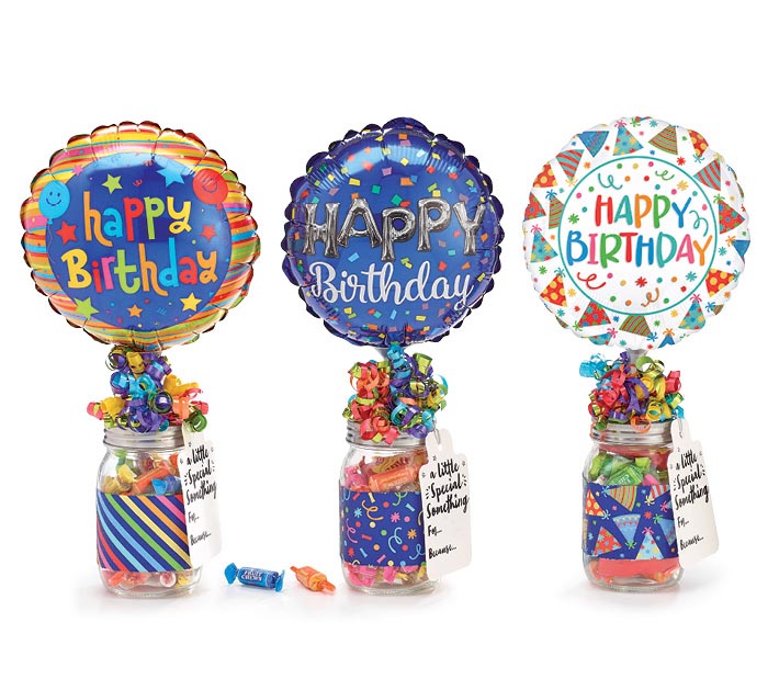 Happy Birthday Mason Jar Giftable