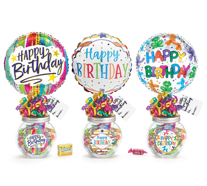 Happy Birthday Candy Jar Giftable