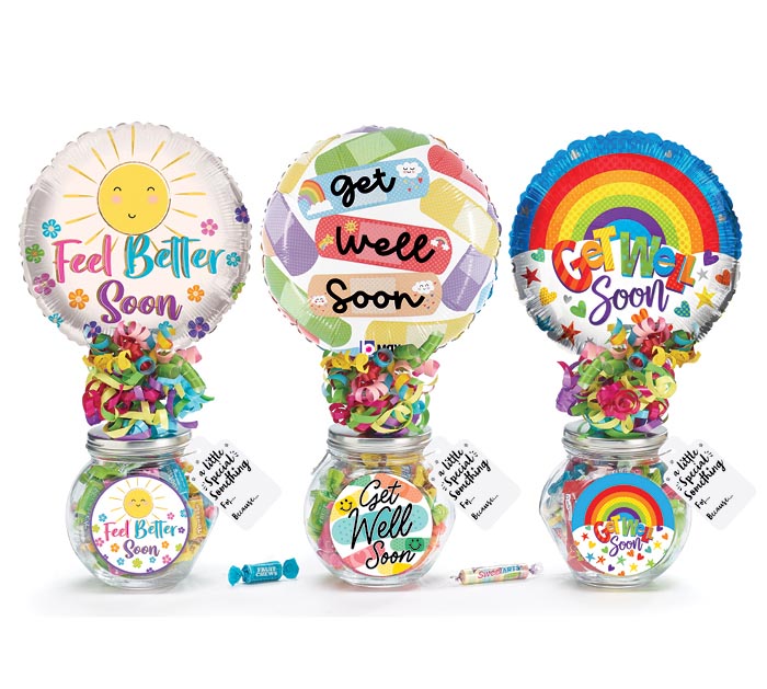 Get Well Soon Candy Jar