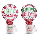 HOLIDAY WINE GLASS GIFTABLE