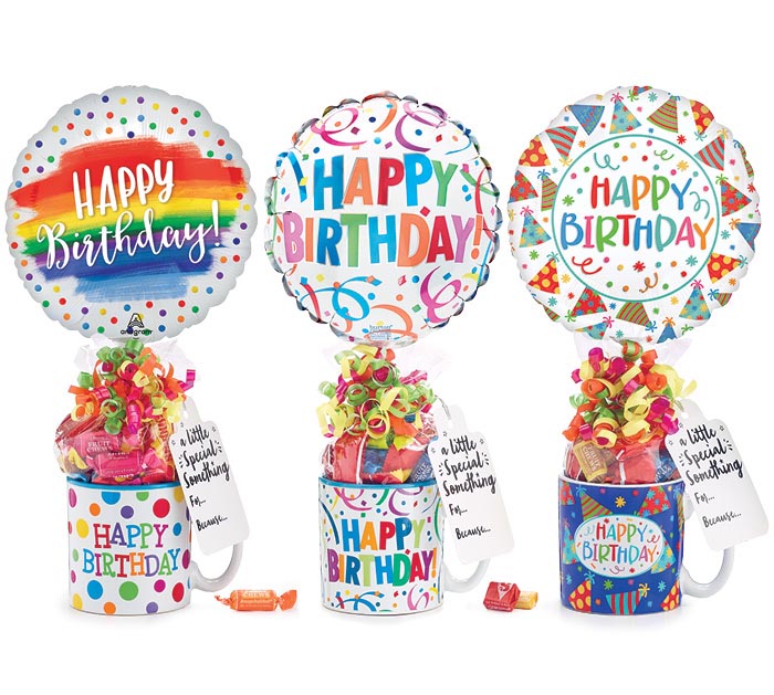 Happy Birthday Gift Mug Assortment