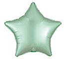 19&quot;SOLID MINT GREEN SATIN LUXE STAR