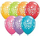11&quot;THANK YOU DOTS LATEX BALLOONS