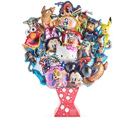 14&quot; AIR-FILLED CHARACTER BALLOON ASSORT