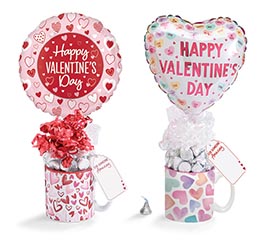 VALENTINE DECAL GIFT MUG ASST.