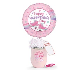 LET THE GOOD TIMES ROLL WINE TUMBLER