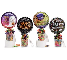 HALLOWEEN GLASS JAM JAR GIFTABLE