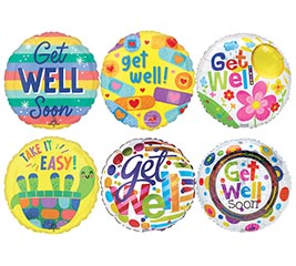 4" AIR-FILLED GET WELL ASSORTMENT