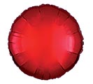 Related Product Image for 17&quot; METALLIC RED ROUND SHAPE 