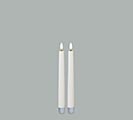 CANDLE PATRIA 3D LED WHITE TAPER 9&quot;