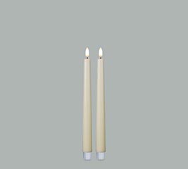 CANDLE PATRIA 3D LED IVORY TAPER 11&quot;