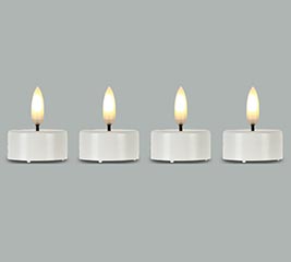 CANDLE PATRIA 3D LED TEALIGHTS