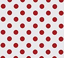 RED DOTS ON CLEAR CELLOPHANE SHEETS