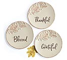 GRATEFUL HEARTS ASSORTED MESSAGE PLATES