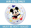12&quot; MICKEY MOUSE BUBBLE AIR FILL ONLY