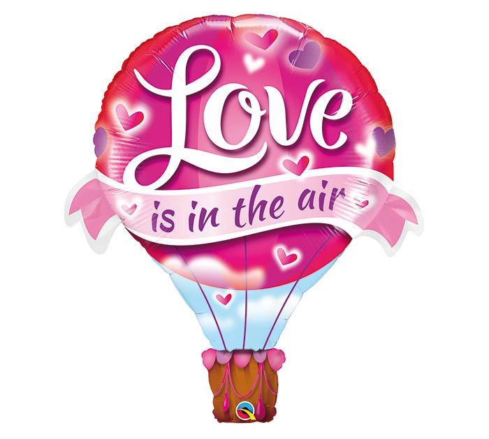 Communistisch leerling motief 42" Package Love Is In The Air Balloon Shape