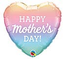 18&quot; HAPPY MOTHER&#39;S DAY OMBRE BALLOON