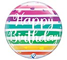 Customers also bought 22&quot; PKG BIRTHDAY BRIGHT RAINBOW STRIPES product image 