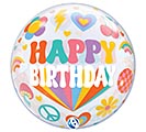 Customers also bought 22&quot; PKG BIRTHDAY RETRO BUBBLE BALLOON product image 