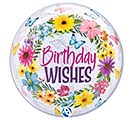 Customers also bought 22&quot; PKG BIRTHDAY WISHES FLORAL BUBBLE product image 