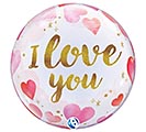 Customers also bought 22&quot; PKG I LOVE YOU PAPER HEARTS BUBBLE product image 