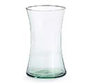 VASE- CHICO GATHERING CLEAR GLASS CS/9