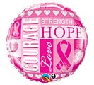 18&quot; PKG PINK BREAST CANCER AWARENESS