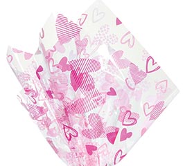 SWEETHEART LOVE CELLOPHANE SHEETS