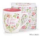 THE GREATEST OF THESE IS LOVE MUG