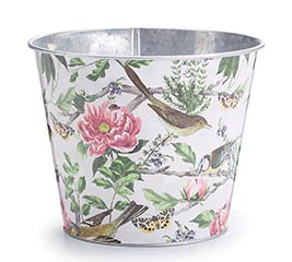 Evergreen Metallic Pot Cover – The Florist Supply Shop