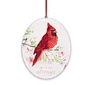 WITH YOU ALWAYS CARDINAL WALL HANGING