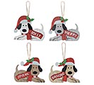 DOGS IN HATS ORNAMENT ASSORTMENT