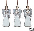 RUSTIC ANGEL ORNAMENTS