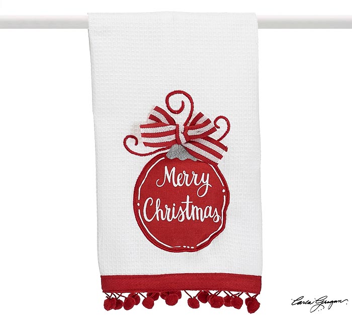 Merry Ornament Tea Towel Merry Ornament Tea Towel