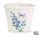 6&quot; WILDFLOWER AND BUTTERFLY POT COVER